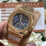 Đồng Hồ Patek Philippe Nautilus 5990 Mặt Xanh Blue Replica 11 Mạ Vàng Hồng 40 (2)