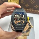 Đồng Hồ Richard Mille RM035 Americas Toro Chế Tác Vỏ Gốm Đen Dây Cao Su Xưởng ZF 40x48mm (1)