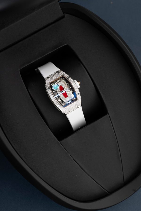 Đồng Hồ Richard Mille RM07-01 Rep 11 Nữ Màu Trắng Máy Cơ Tự Động Xưởng ZF 36mm (2)