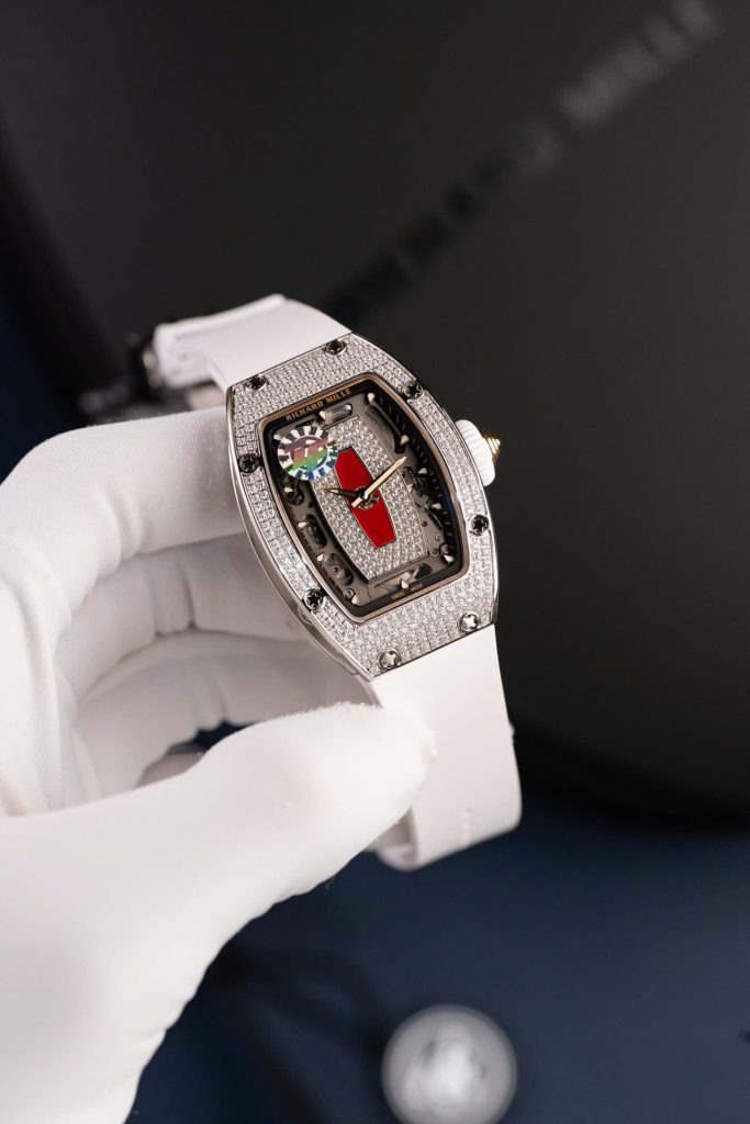 Đồng Hồ Richard Mille RM07-01 Rep 11 Nữ Màu Trắng Máy Cơ Tự Động Xưởng ZF 36mm (2)