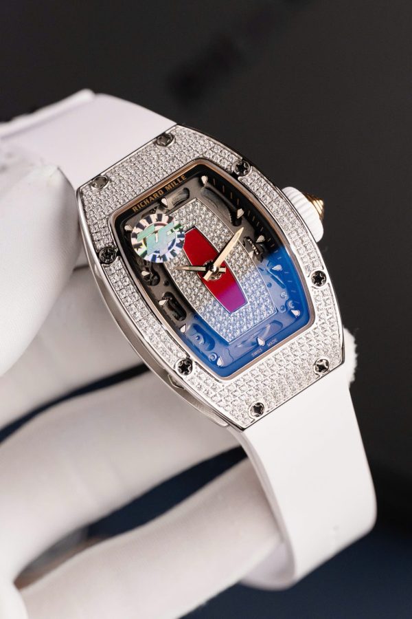 Đồng Hồ Richard Mille RM07-01 Rep 11 Nữ Màu Trắng Máy Cơ Tự Động Xưởng ZF 36mm (2)