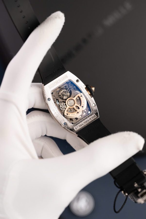 Đồng Hồ Richard Mille RM07-01 Rep Cao Cấp Nữ Màu Đen Đính Đá Nhà Máy ZF 36mm (2)