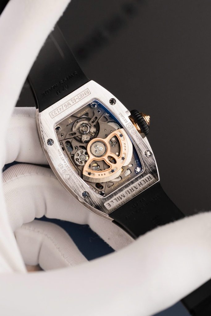 Đồng Hồ Richard Mille RM07-01 Rep Cao Cấp Nữ Màu Đen Đính Đá Nhà Máy ZF 36mm (2)