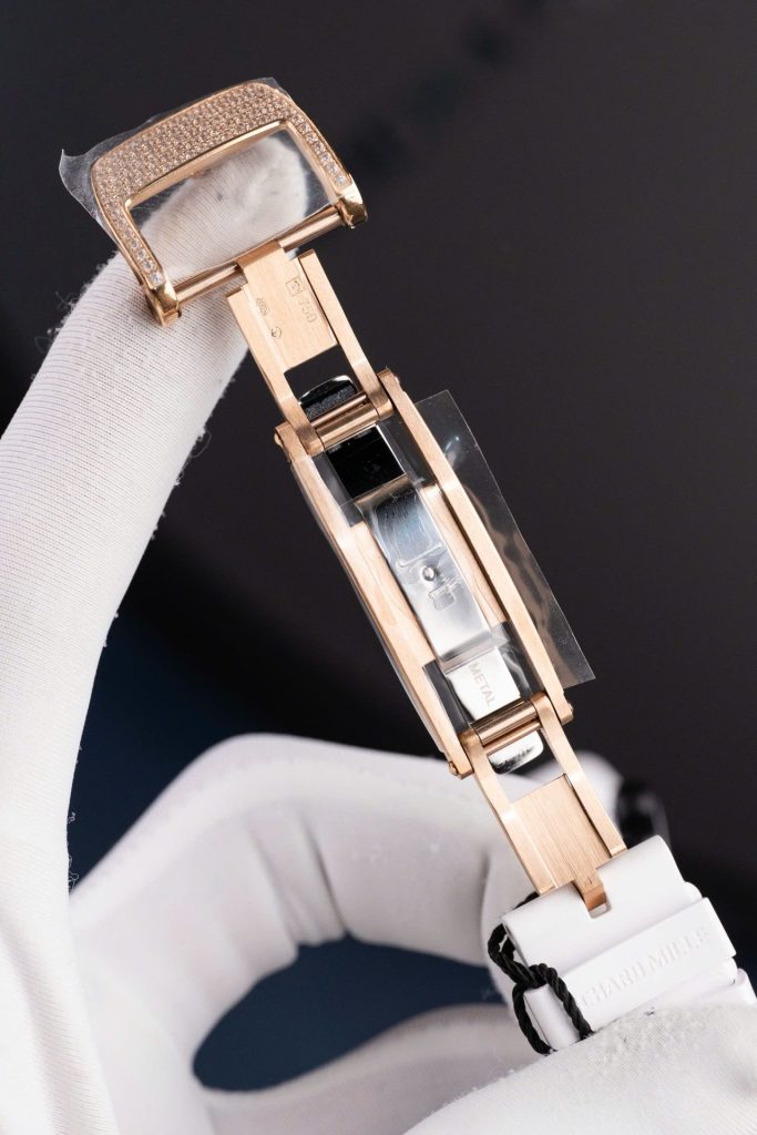 Đồng Hồ Richard Mille RM07-01 Replica 11 Nữ Màu Trắng Máy Cơ Tự Động Xưởng ZF 36mm (2)