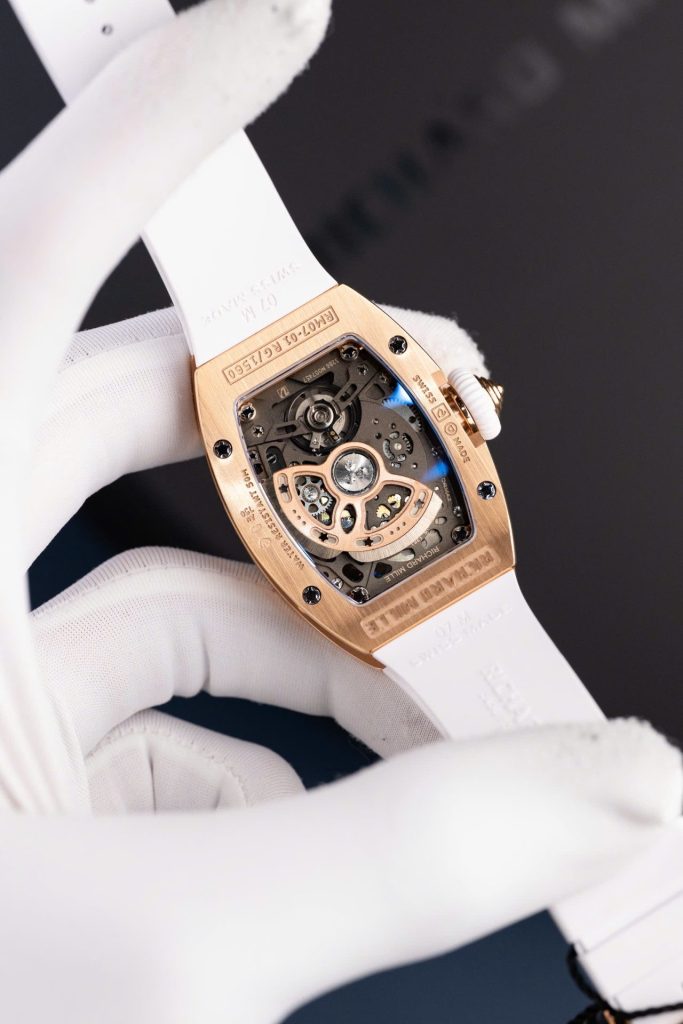 Đồng Hồ Richard Mille RM07-01 Replica 11 Nữ Màu Trắng Máy Cơ Tự Động Xưởng ZF 36mm (2)