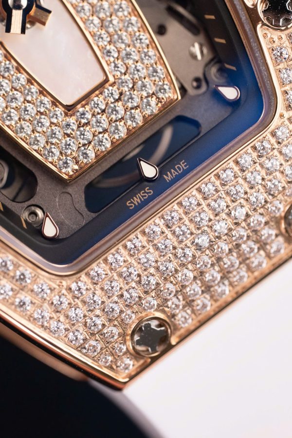 Đồng Hồ Richard Mille RM07-01 Replica 11 Nữ Màu Trắng Máy Cơ Tự Động Xưởng ZF 36mm (2)