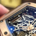 Đồng Hồ Richard Mille Rep Cao Cấp RM035 Americas Toro Mạ Vàng Hồng Dây Cao Su Xưởng ZF 40x48mm (2)