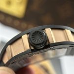Đồng Hồ Richard Mille Replica 11 RM035 Americas Toro Vỏ Gốm Đen Dây Cao Su Xưởng ZF 40x48mm (2)