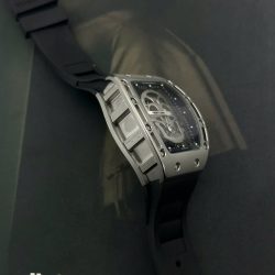 Đồng Hồ Richard Mille Replica 11 RM052 Flyback Tourbillon Skull Dây Cao Su 43mm (1)