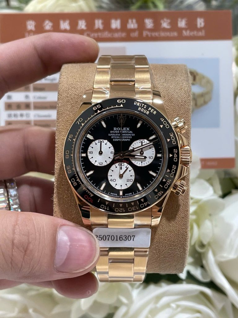 Đồng Hồ Rolex Chế Tác Daytona Le Mans 100th Year 126528LN Bọc Vàng Thật 18K 40mm