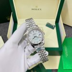 Đồng Hồ Rolex DateJust 126334 Mặt Xà Cừ Đính Đá Replica 11 Nhà Máy Clean 41mm (2)