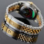 Đồng Hồ Rolex DateJust Replica Cao Cấp Mặt Khảm Xà Cừ Dây Đeo Jubilee Nhà Máy GM 41mm (1)