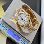 Đồng Hồ Rolex Day-Date Rep 11 Mặt Trắng Cọc Số La Mã Xưởng GM 40mm (5)