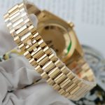 Đồng Hồ Rolex Day-Date Replica 11 Mặt Đen Cọc Số Dạ Quang Xưởng GM 40mm (2)