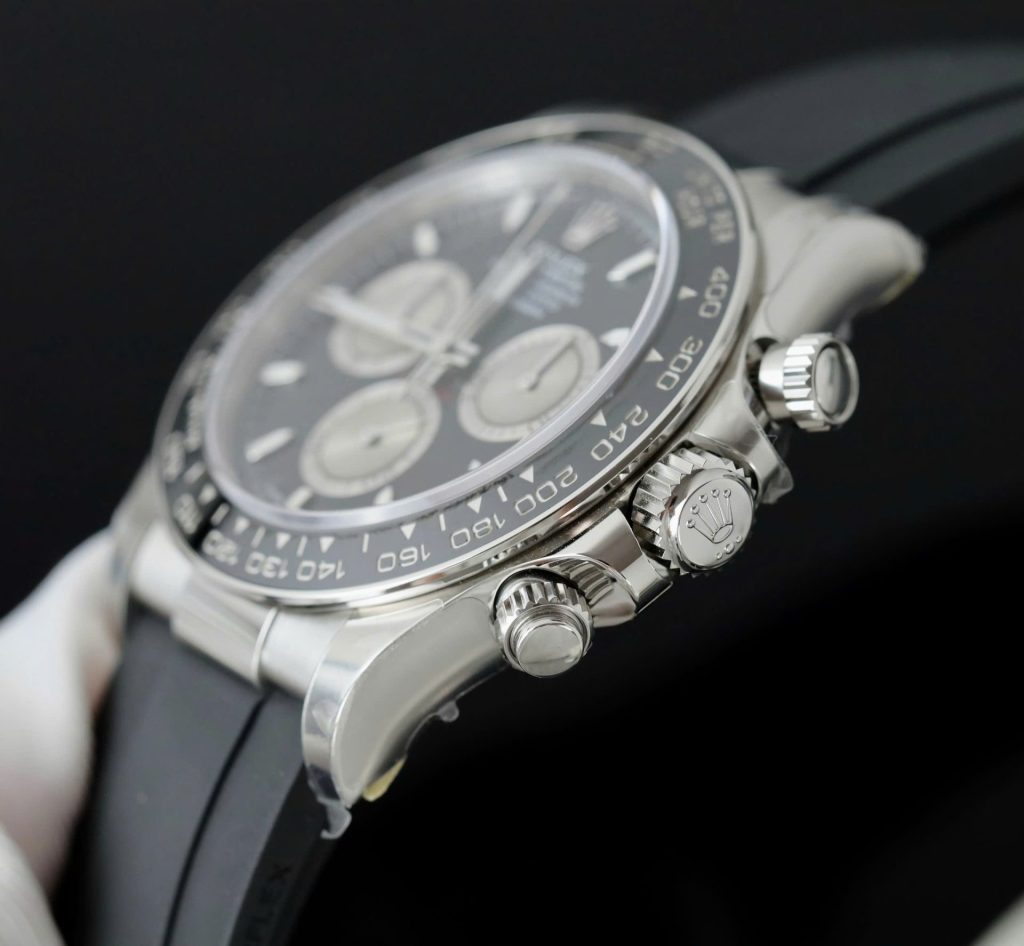 Đồng Hồ Rolex Daytona 126519 Replica 11 Mặt Đen Cọc Số Dạ Quang Nhà Máy VS 40mm (2)