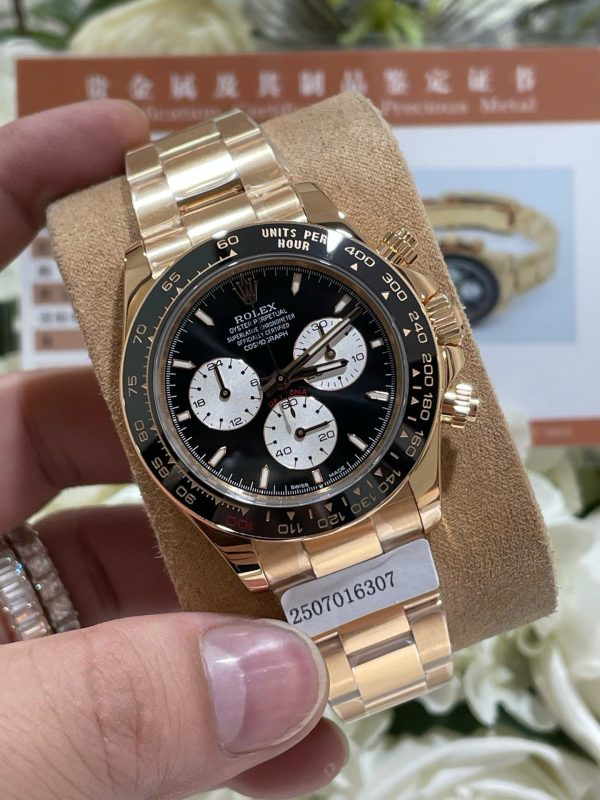 Đồng Hồ Rolex Chế Tác Daytona Le Mans 100th Year 126528LN Bọc Vàng Thật 18K 40mm