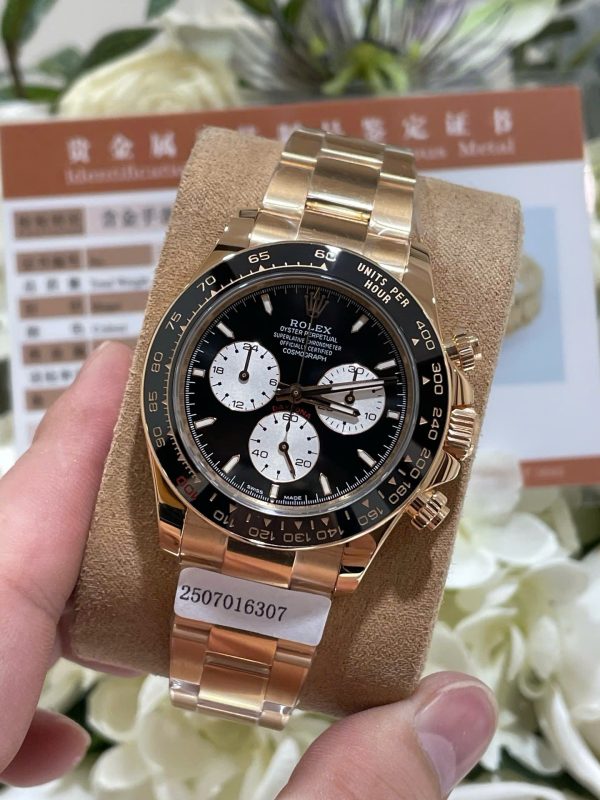 Đồng Hồ Rolex Chế Tác Daytona Le Mans 100th Year 126528LN Bọc Vàng Thật 18K 40mm