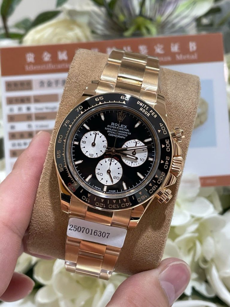 Đồng Hồ Rolex Chế Tác Daytona Le Mans 100th Year 126528LN Bọc Vàng Thật 18K 40mm