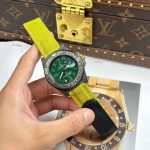Đồng Hồ Rolex GMT-Master II Diw Replica 11 Vỏ Carbon Mặt Xanh Lá Cây 40mm (2)