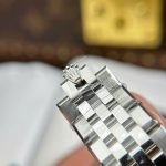 Đồng Hồ Rolex Land-Dweller 127234 Chế Tác Mặt Trắng Họa Tiết Tổ Ong 36mm (2)