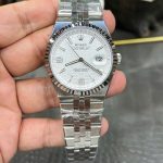 Đồng Hồ Rolex Land-Dweller 127334 Replica 11 Mặt Trắng Họa Tiết Tổ Ong 40mm (2)