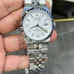Đồng Hồ Rolex Land-Dweller 127334 Replica 11 Mặt Trắng Họa Tiết Tổ Ong 40mm (2)