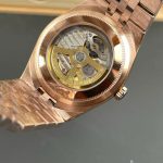 Đồng Hồ Rolex Land-Dweller 127335 Rep 11 Mạ Vàng Hồng Mặt Trắng Họa Tiết Tổ Ong 40mm (2)