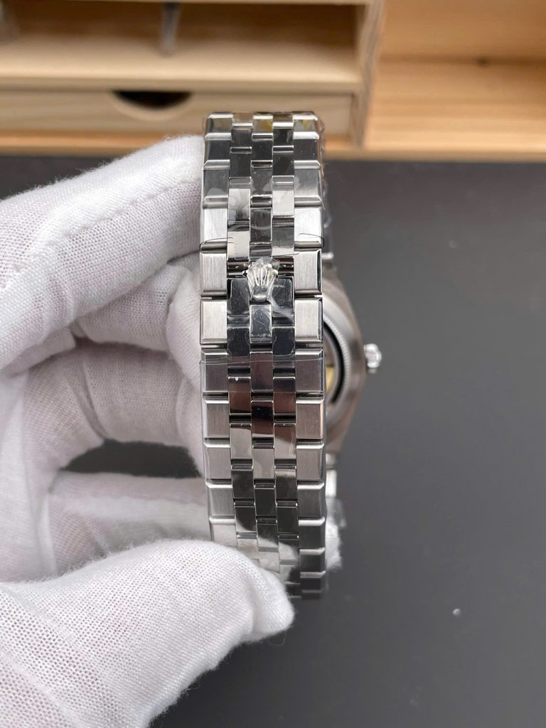 Đồng Hồ Rolex Land-Dweller 127336 Chế Tác Mặt Xanh Băng Họa Tiết Tổ Ong 40mm (2)