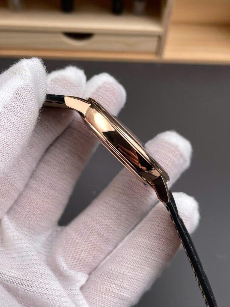 Đồng Hồ Vacheron Constantin Patrimony 85180 Rep 11 Màu Đen Dây Da Xưởng MKS 40mm (1)