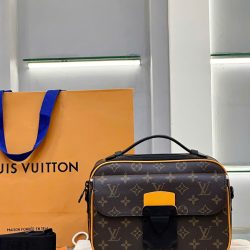 Túi Nam Đeo Chéo Louis Vuitton LV S-Lock Messenger Radiant Sun Màu Nâu Siêu Cấp 22x12x8cm (2)