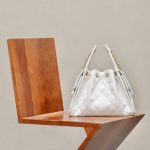Túi Xách Chanel Jennie Like Auth Màu Trắng Dáng Hobo 26cm (2)