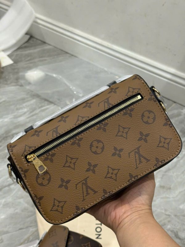 Túi Xách Louis Vuitton LV Metis Mini Siêu Cấp Nữ Họa Tiết Monogram Màu Nâu 21.5×13 (2)
