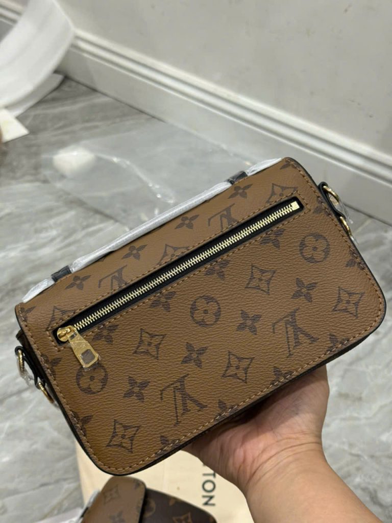 Túi Xách Louis Vuitton LV Metis Mini Siêu Cấp Nữ Họa Tiết Monogram Màu Nâu 21.5×13 (2)