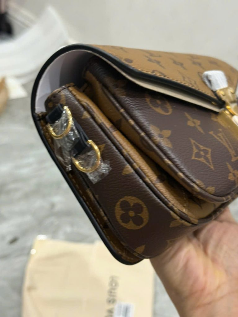 Túi Xách Louis Vuitton LV Metis Mini Siêu Cấp Nữ Họa Tiết Monogram Màu Nâu 21.5×13 (2)