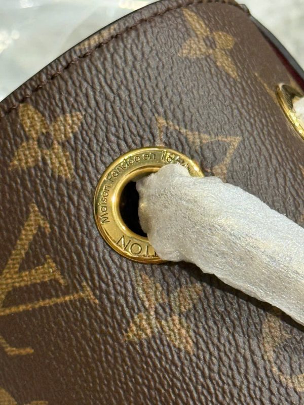 Túi Xách Louis Vuitton LV Passy Like Auth Họa Tiết Monogram Màu Nâu 24x17x12cm (2)