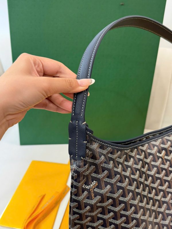 Túi Xách Nữ Siêu Cấp Goyard Boheme Hobo Da Bê Họa Tiết Monogram 27x43x14cm (2)