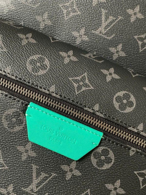 Ba Lô Louis Vuitton LV Discovery PM Siêu Cấp Họa Tiết Monogram Màu Xám 29x38x20cm (2)