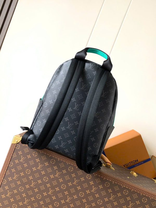 Ba Lô Louis Vuitton LV Discovery PM Siêu Cấp Họa Tiết Monogram Màu Xám 29x38x20cm (2)