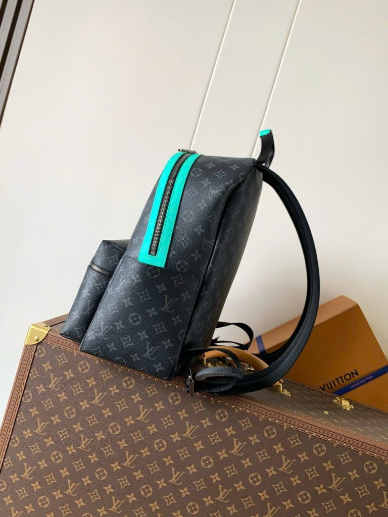 Ba Lô Louis Vuitton LV Discovery PM Siêu Cấp Họa Tiết Monogram Màu Xám 29x38x20cm (2)