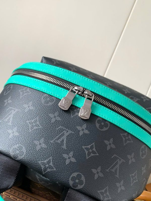 Ba Lô Louis Vuitton LV Discovery PM Siêu Cấp Họa Tiết Monogram Màu Xám 29x38x20cm (2)
