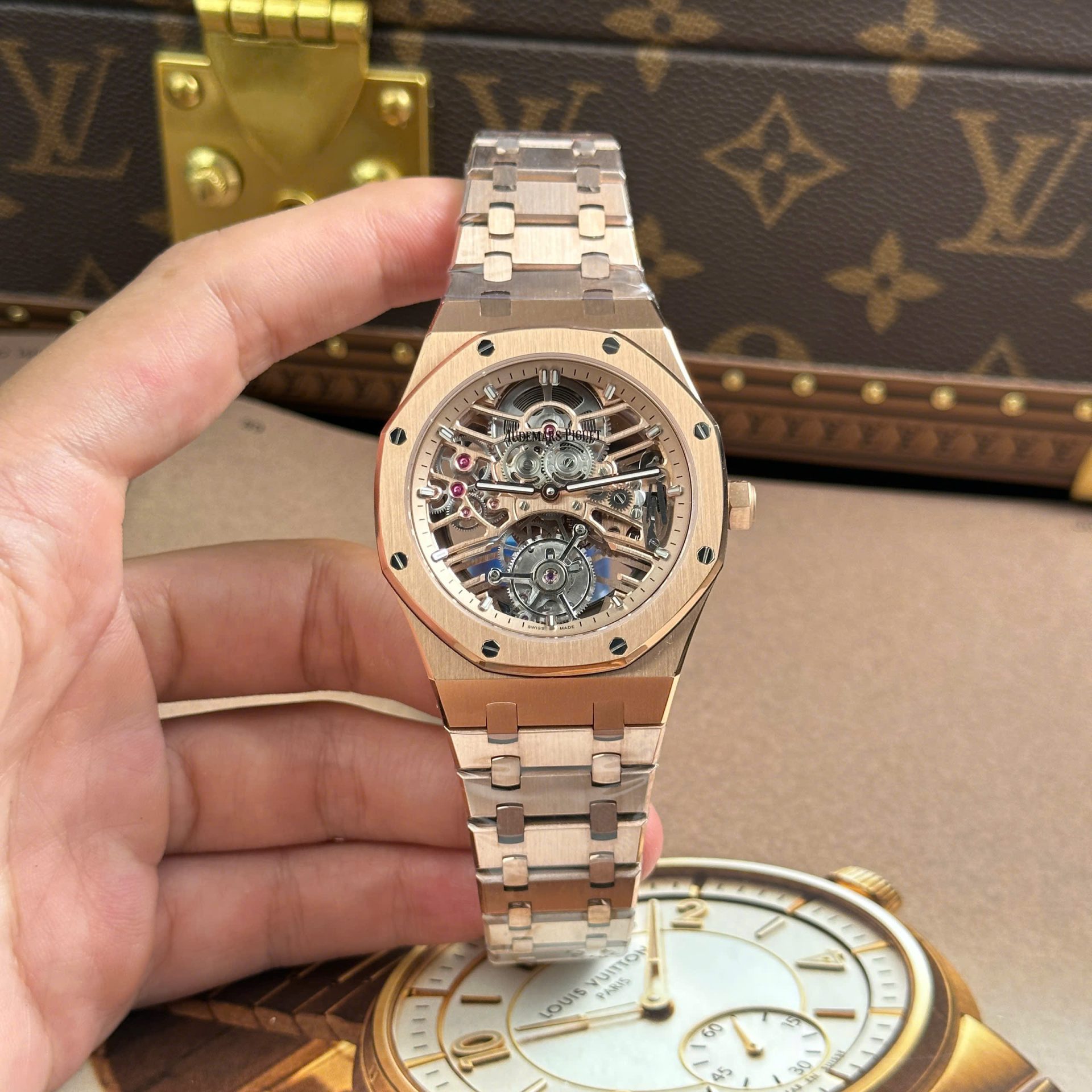 Đồng Hồ Audemars Piguet Rep 11 Royal Oak 26735 Bộ Chuyển Động Tourbillon 41mm (2)