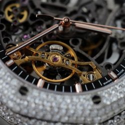 Đồng Hồ Audemars Piguet Royal Oak 15407 Chế Tác Đính Full Kim Cương Moissanite 41mm (2)