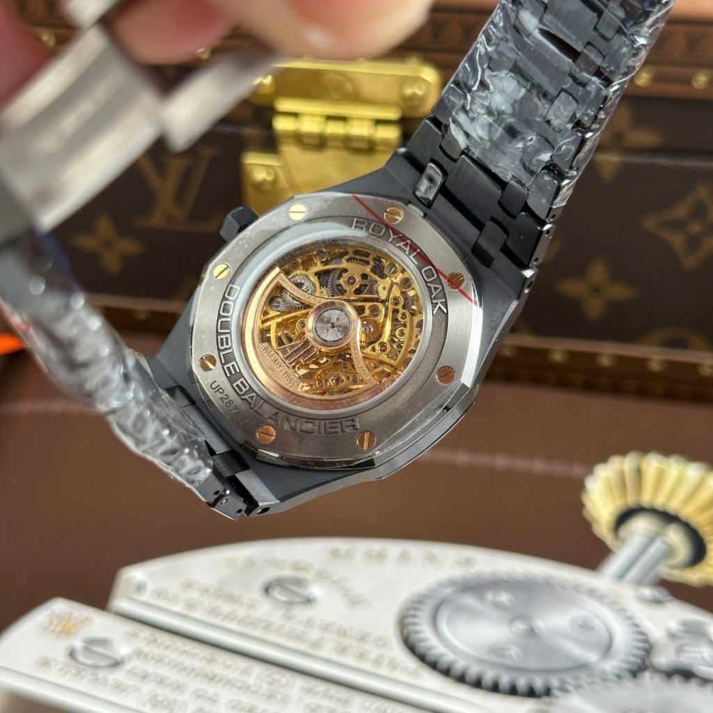Đồng Hồ Audemars Piguet Royal Oak 15416 Replica 11 Mặt Lộ Cơ Vỏ Gốm Đen Nhà Máy THB 41mm (2)