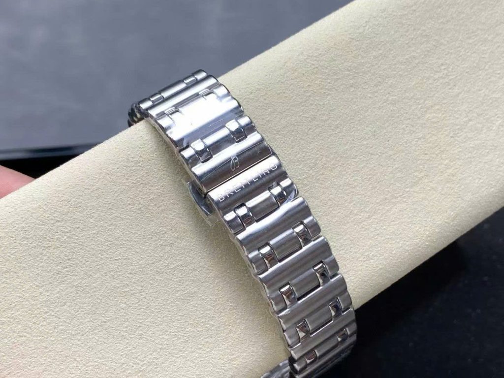 Đồng Hồ Breitling Chronomat Automatic A10380101C1A1 Replica 11 Mặt Xanh Dương Dây Kim Loại 36mm (9)
