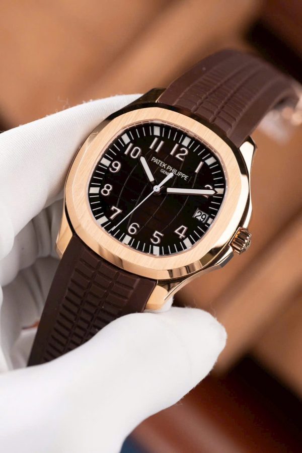 Đồng Hồ Patek Philippe Aquanaut 5167 Chế Tác Mặt Nâu Tinh Chỉnh Nhà Máy 40mm (2)