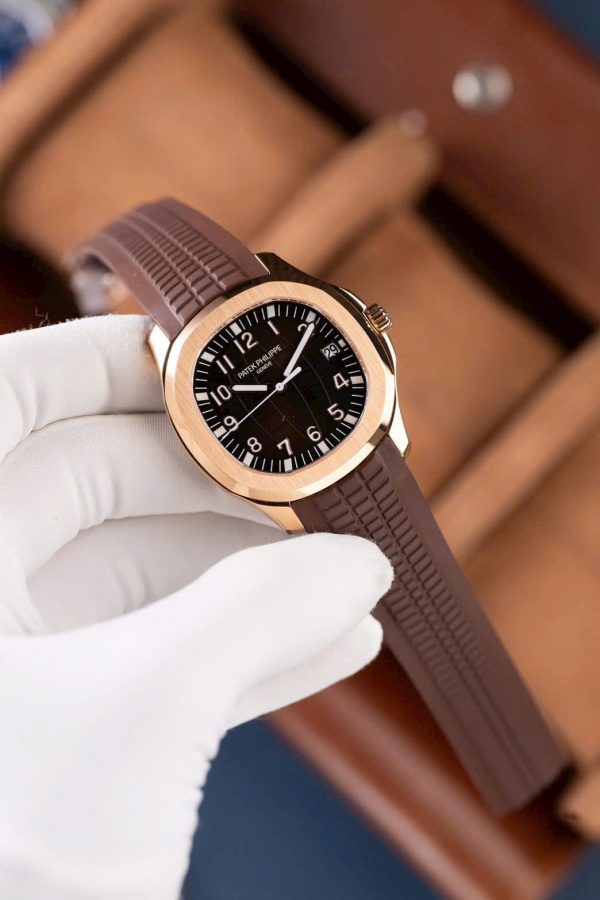 Đồng Hồ Patek Philippe Aquanaut 5167 Chế Tác Mặt Nâu Tinh Chỉnh Nhà Máy 40mm (2)