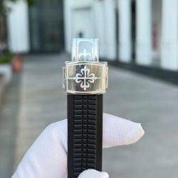 Đồng Hồ Patek Philippe Aquanaut 5167 Rep 11 Mặt Xám Dây Cao Su Nhà Máy BBF 40mm (3)