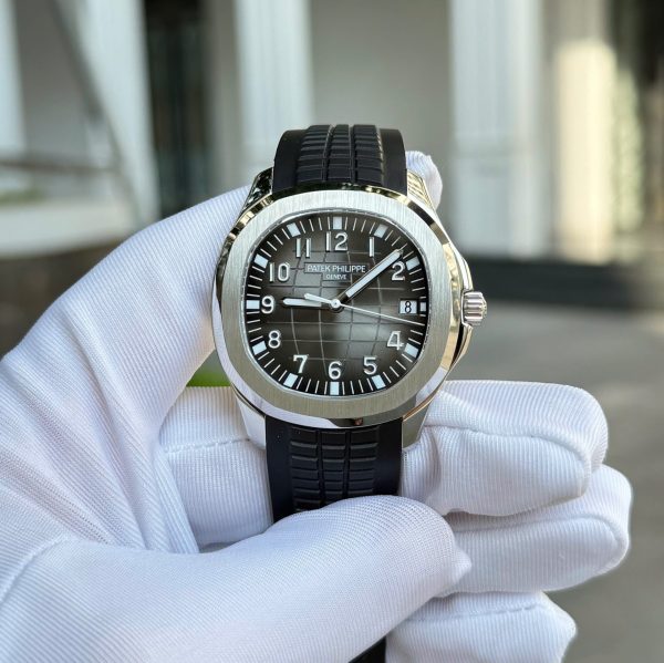 Đồng Hồ Patek Philippe Aquanaut 5167 Rep 11 Mặt Xám Dây Cao Su Nhà Máy BBF 40mm (3)