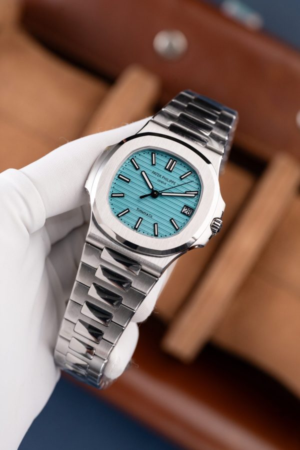 Đồng Hồ Patek Philippe Nautilus 5711 Chế Tác Mặt Tiffany Máy Khắc Nhà Máy BBF 40mm (1)