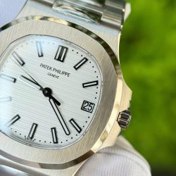 Đồng Hồ Patek Philippe Nautilus 5711 Chế Tác Mặt Trắng Máy Khắc Nhà Máy BBF 40mm (2)